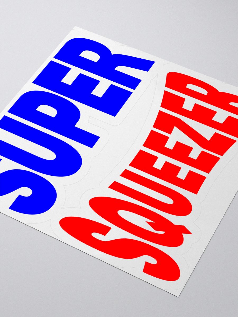 Super Squeezer Sticker product image (3)