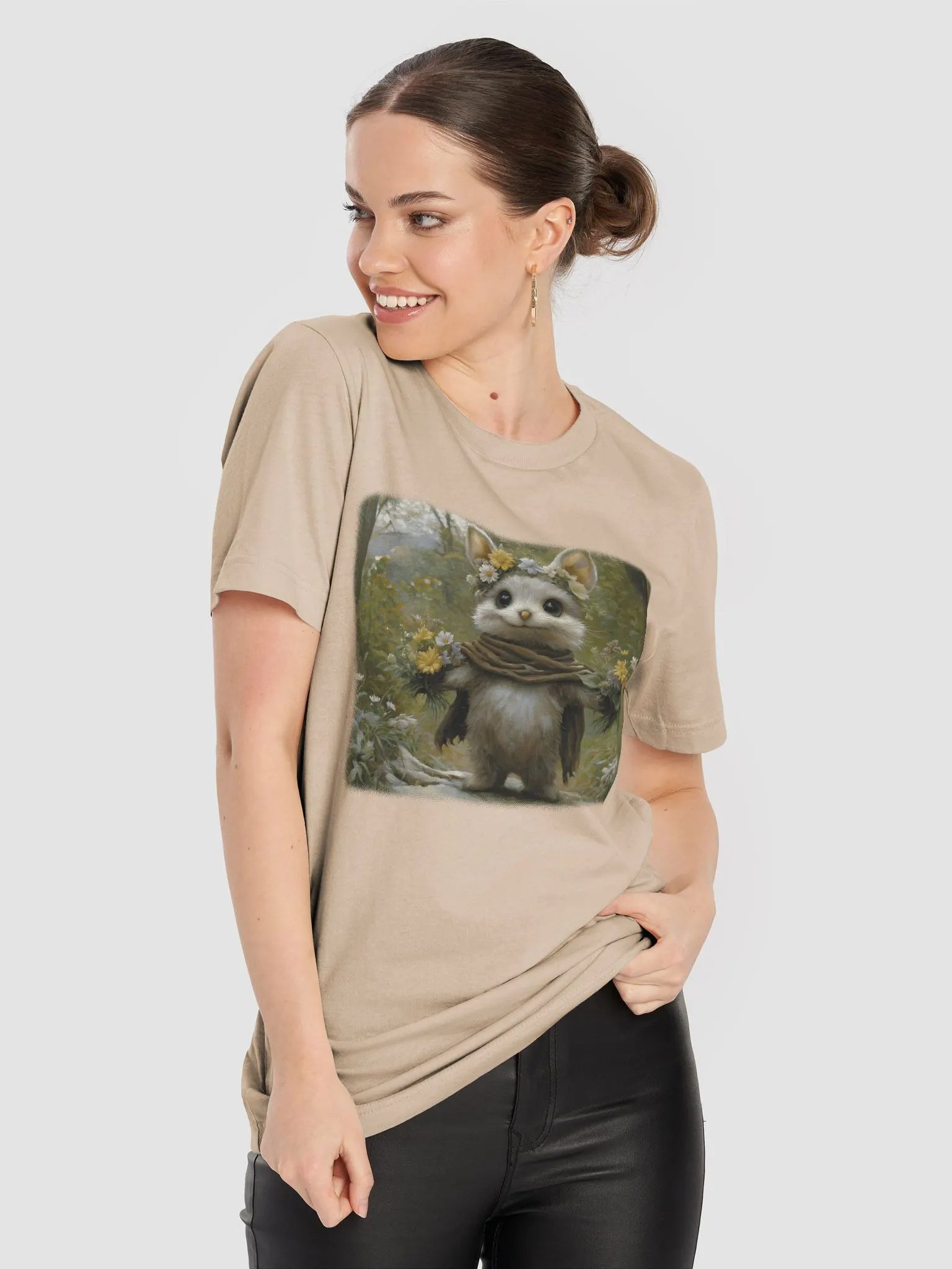 Cute woodland animal decorated with flowers product image (27)