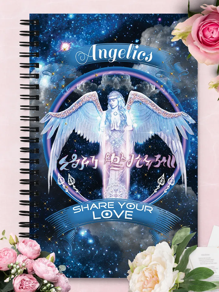 Angelics Share Your Love Spiral Notebook product image (2)