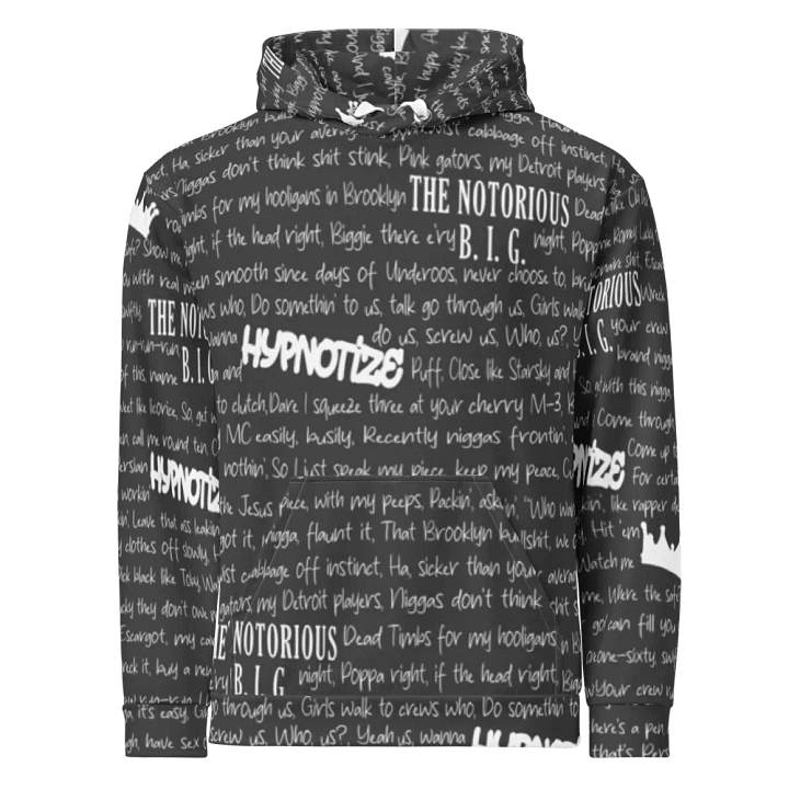 Hypnotize - The Notorious B.I.G. - GREY - Unisex Hoodie product image (2)