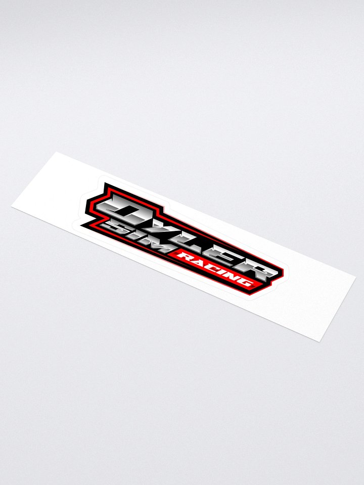 Metallic Kiss Cut Stickers - Oyler Sim Racing Logo product image (1)