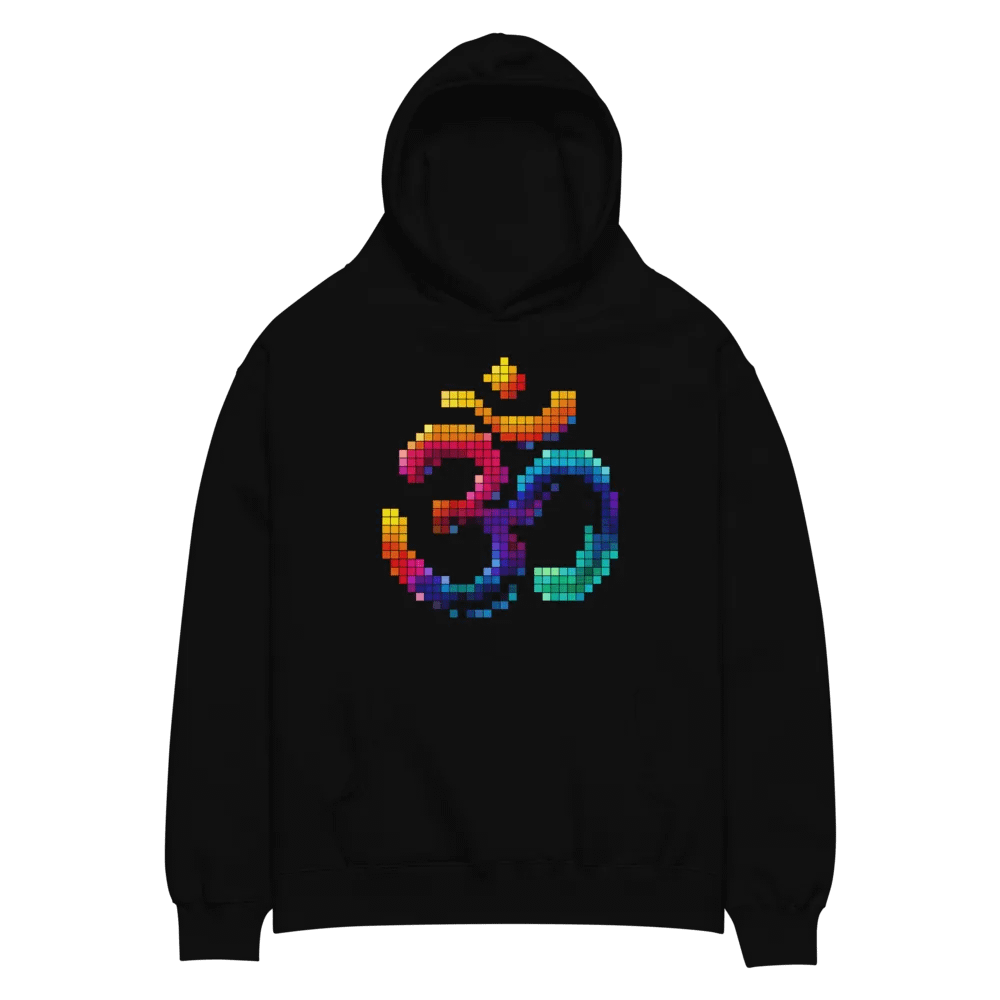 Pixel Om Unisex Oversized Hoodie product image (2)