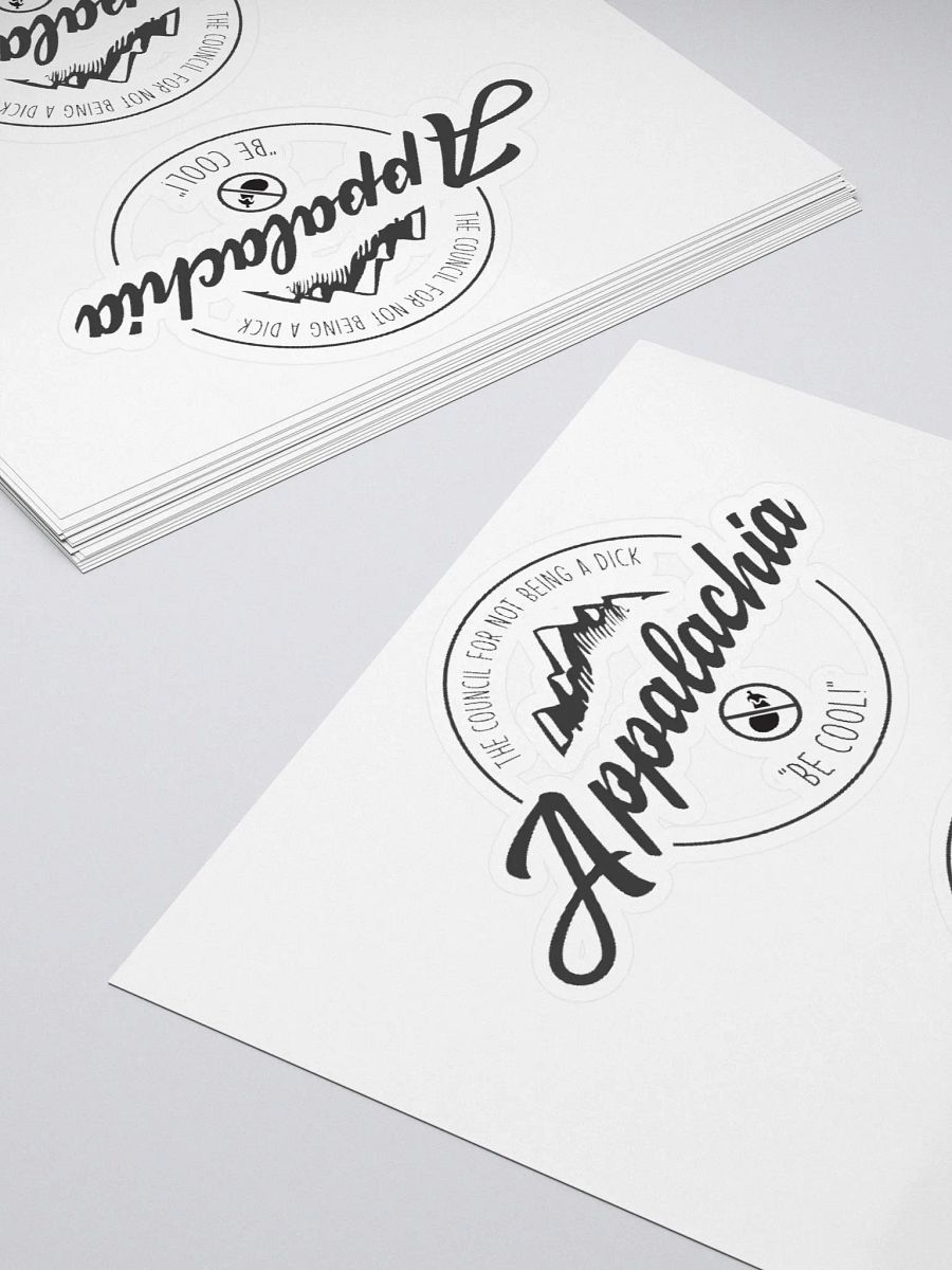Council for Not Being A D*** - Appalachia Sticker product image (4)