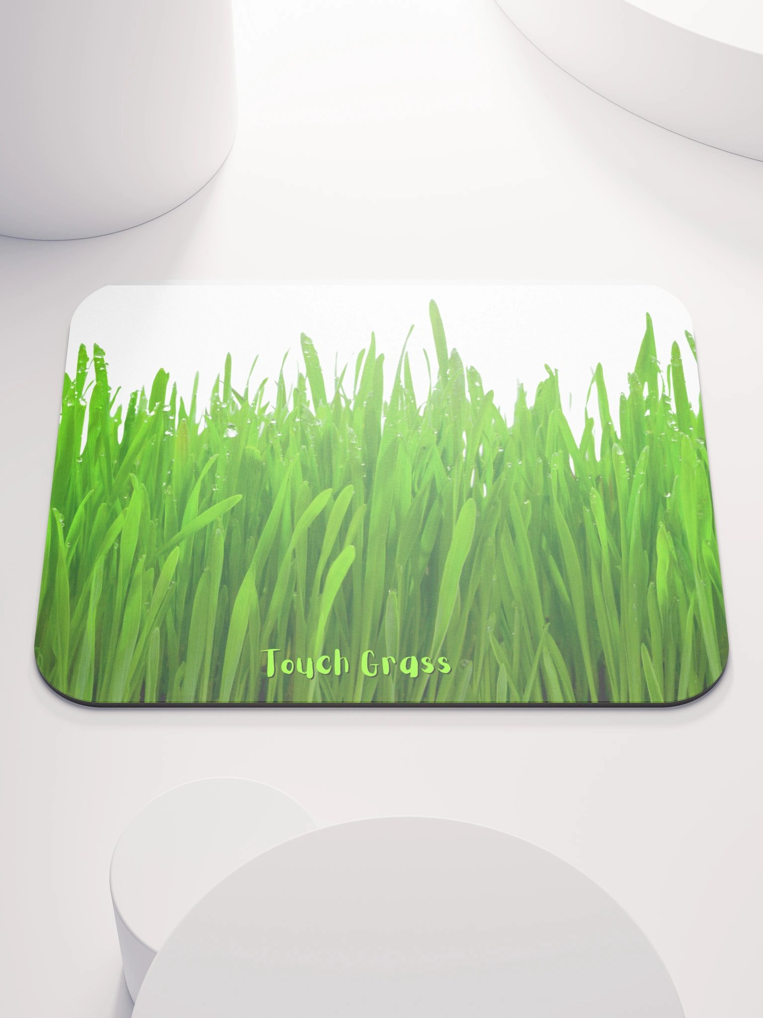 TOUCH GRASS MOUSE PAD product image (1)