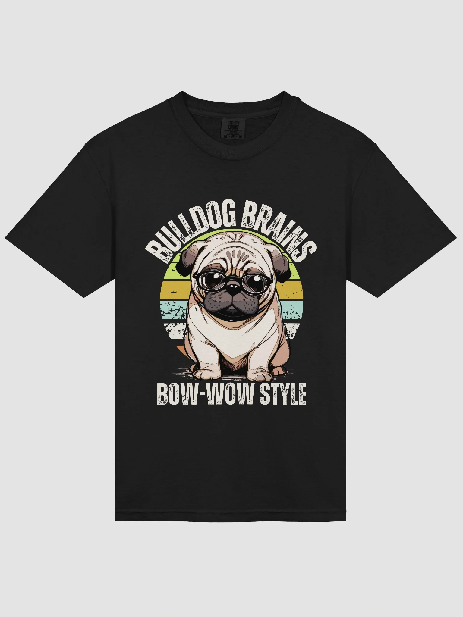Bulldog Brains Bow wow style shirt for him product image (32)