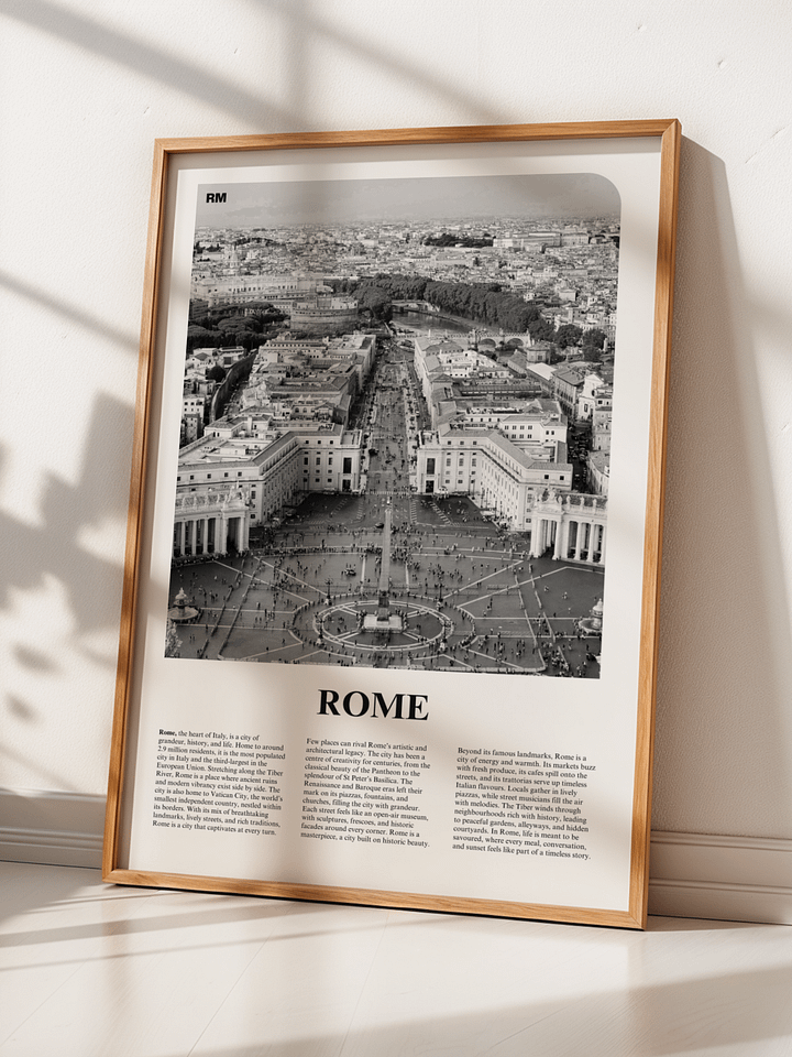 Rome 03 Newspaper Poster product image (2)