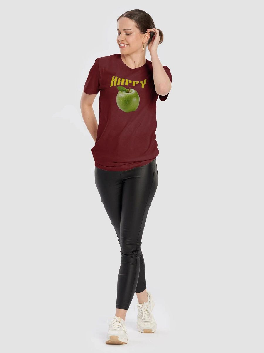 Apple 'Happy' T-Shirt – Bright & Playful Design product image (103)