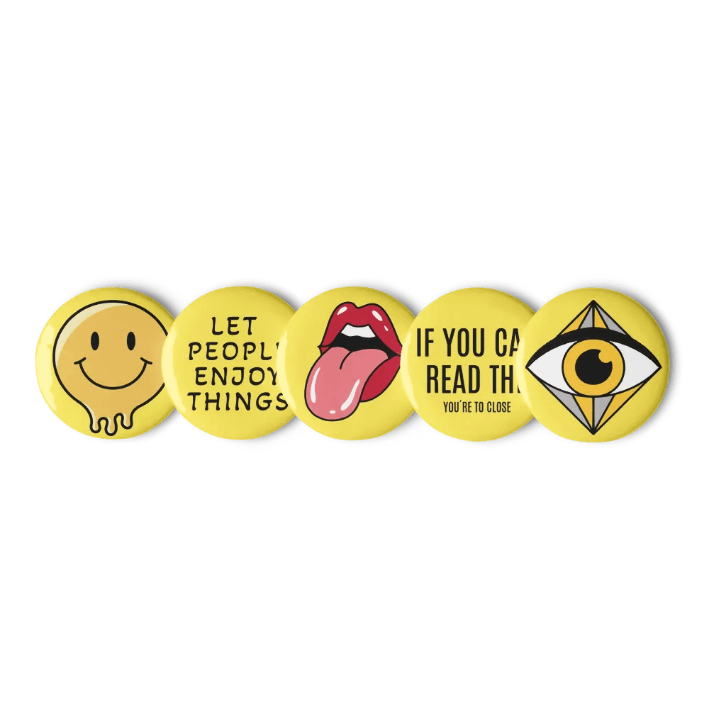 Melting Emotions Pin Button Set product image (4)