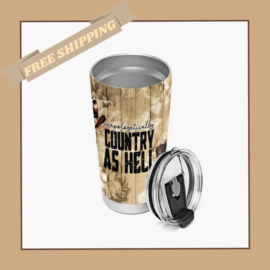 Floral Unapologetically Country 20oz Tumbler product image (1)