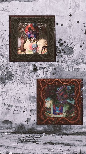 The gallery awakens - the frames begin their dance. A ritual of rhythm and distortion, spinning to a flamenco only the ghosts...