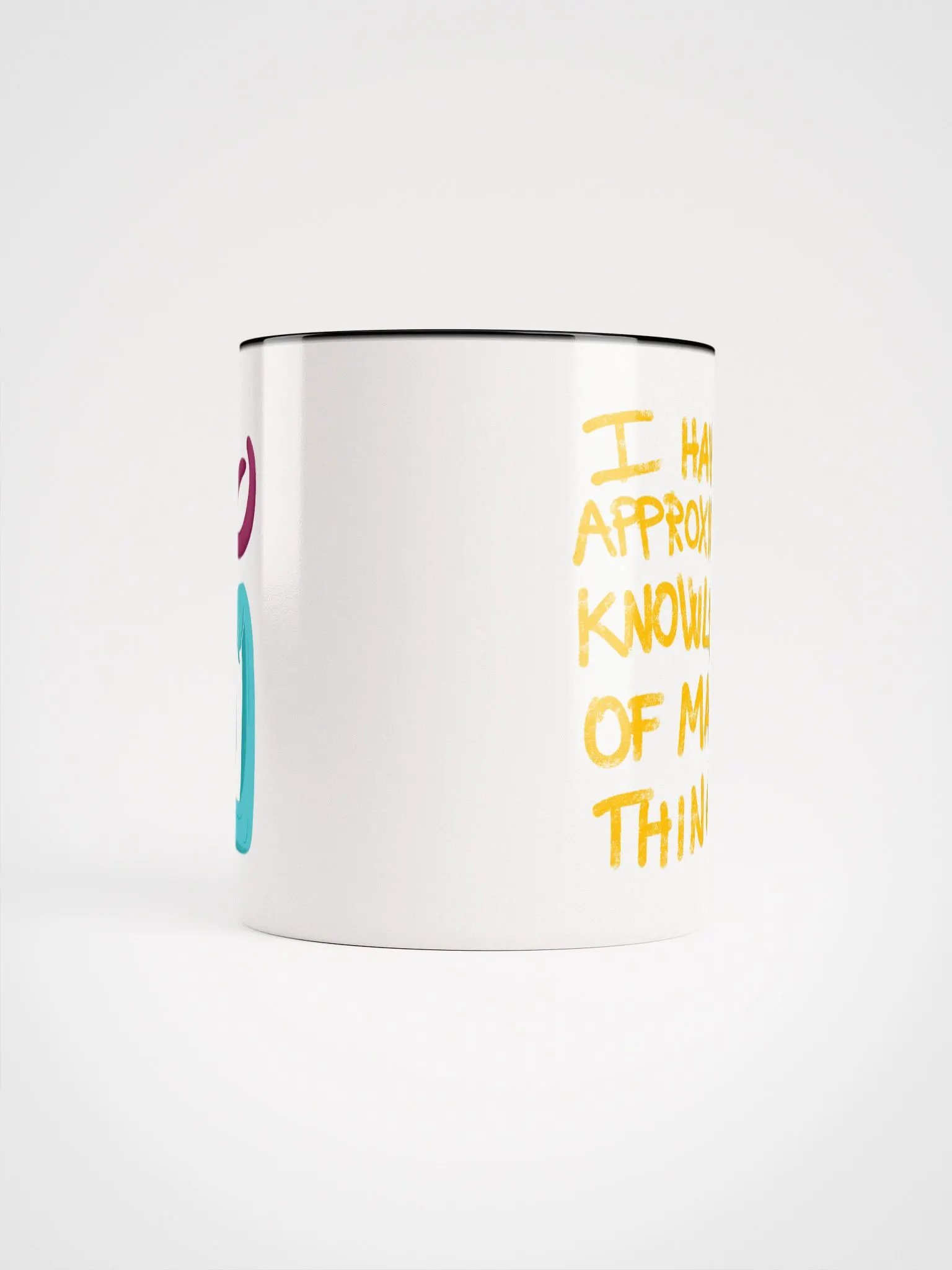 Demon Cat Mug Multicolored Rim product image (3)