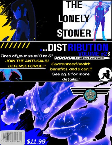 #TheLSD #TheLonelyStonerDistribution Vol. 28 on sale now!!!
www.TheLSD.art
Custom Designs for Custom People!!!