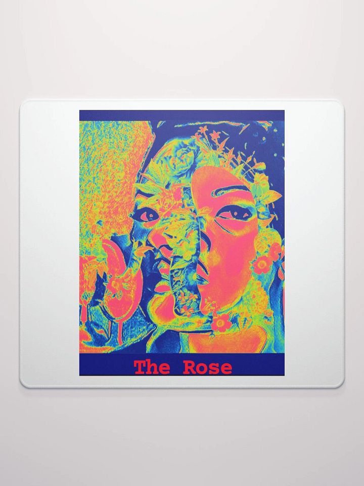 The Rose Multi-color Mouse Pad product image (2)