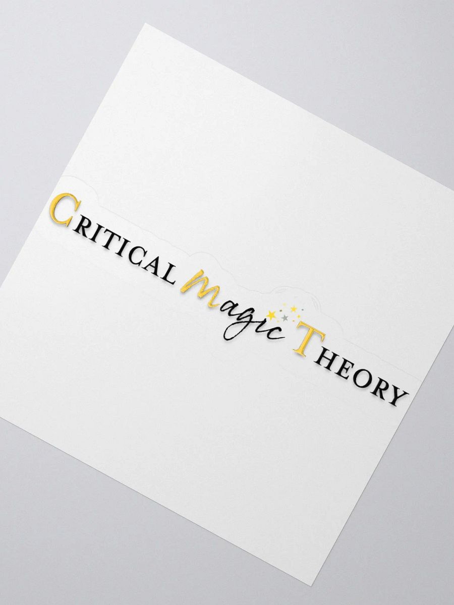 "Critical Magic Theory" Stickers product image (5)