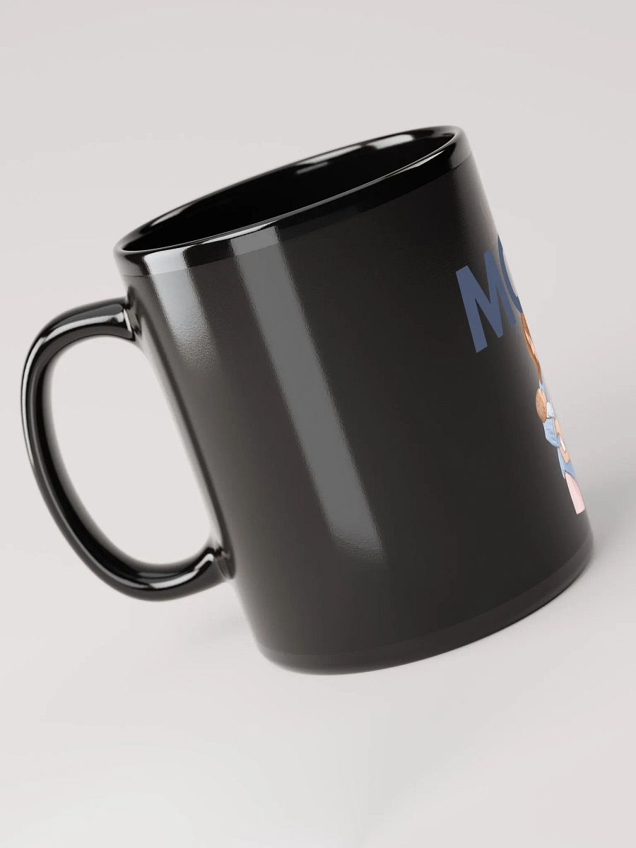 Super MOM Black Glossy Mug product image (6)