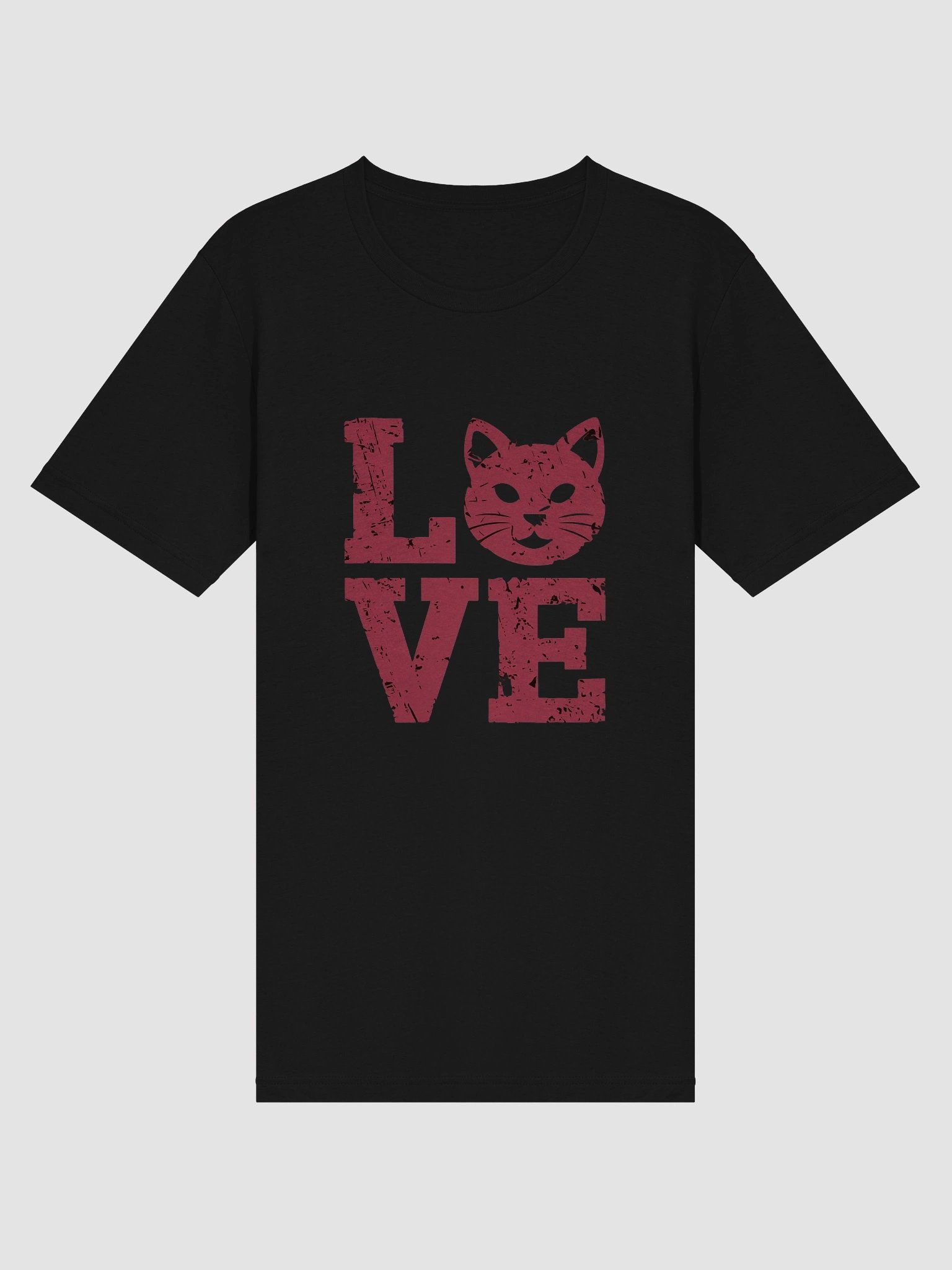 Cat Lovers: Purr-fectly Bold, Edgy, Grunge Design T-Shirt Hodies mens womens fit many item,color,size product image (3)