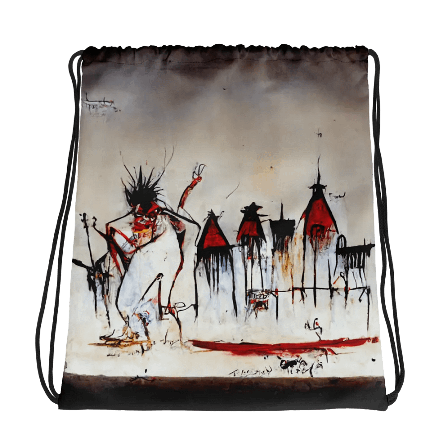 Dynamic Urban Muse Drawstring Bag product image (1)
