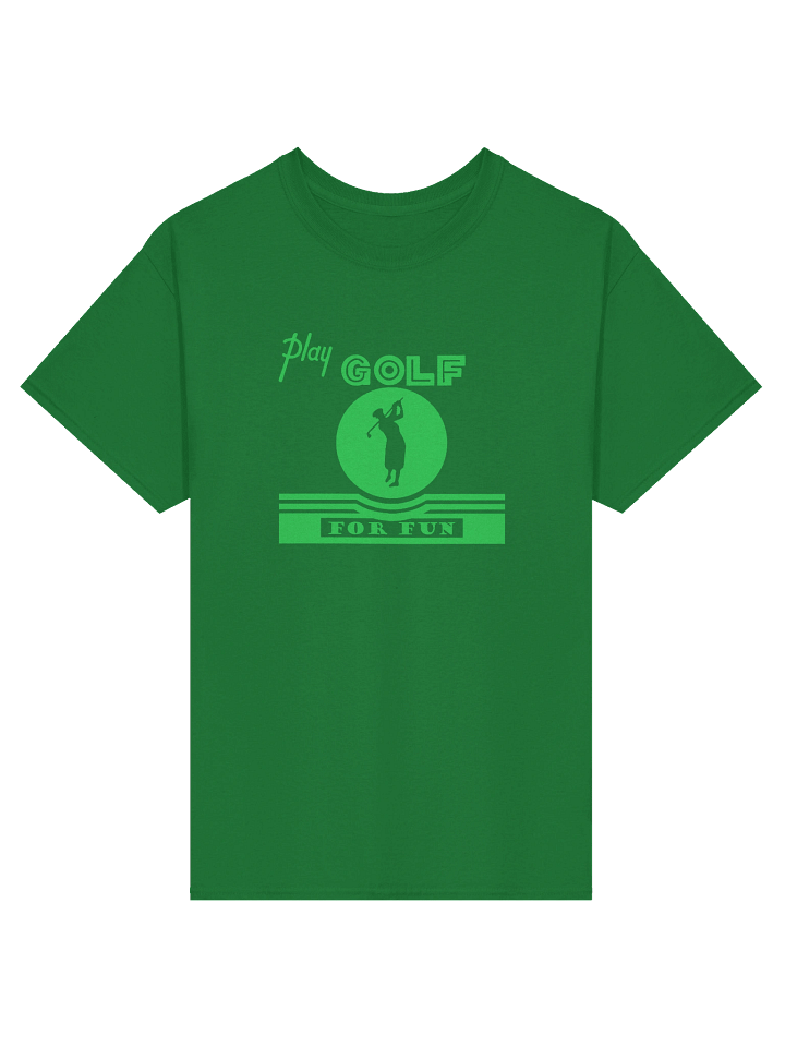 'Golf for Fun' T-Shirt — Dark product image (1)