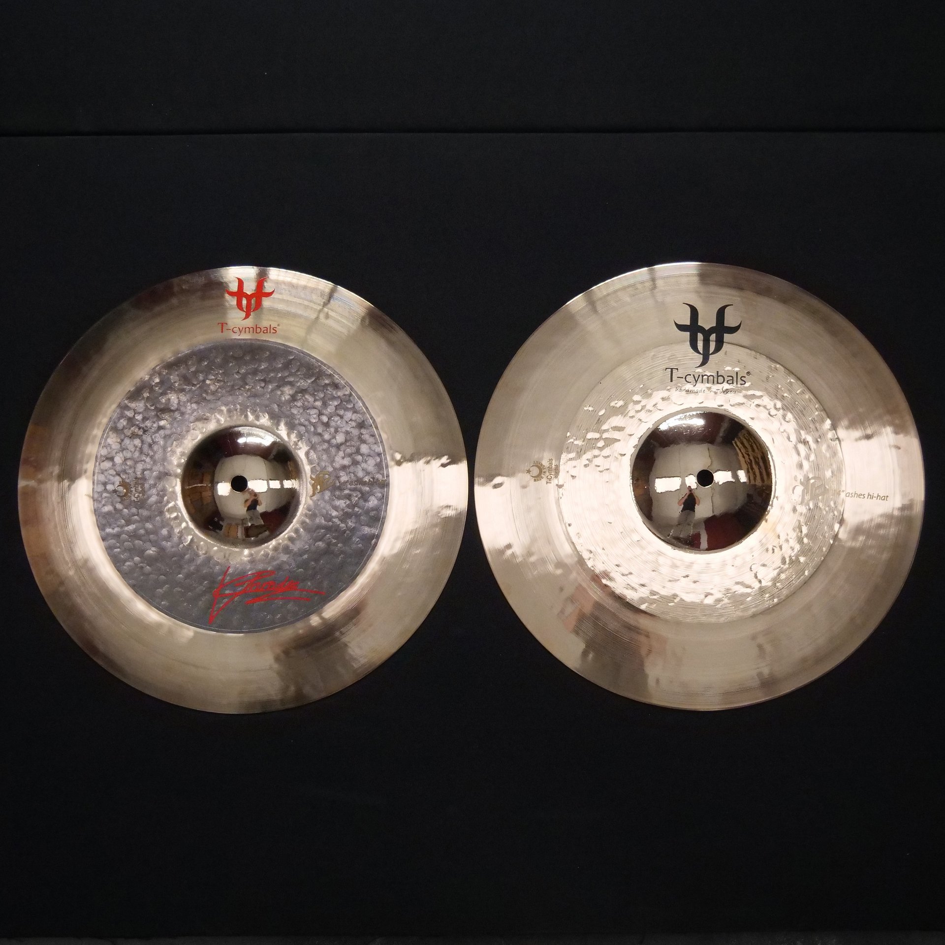 T-Cymbals - Kevin Paradis Signature Line - Ashes Hi-Hat 14 product image (1)