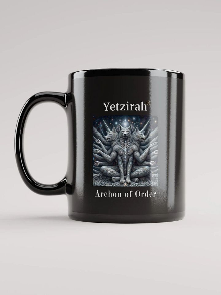 Supernal Yetzirah | Black Glossy Mug product image (2)