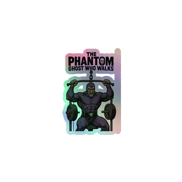 The Ghost Who Walks Holographic Sticker Set product image (1)