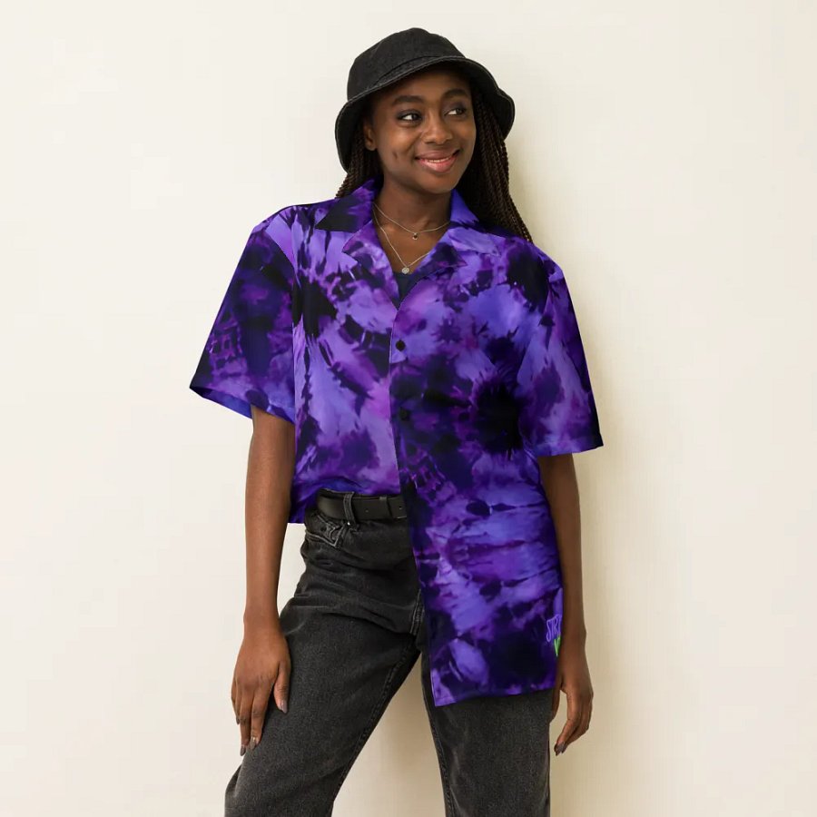STRAIGHT VIBIN TIEDYE4 HAWAIIN SHIRT product image (6)