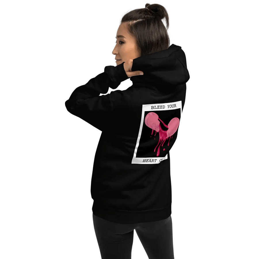 Bleed Your Heart Out Print Embroidered Hoodie (Digital) product image (11)