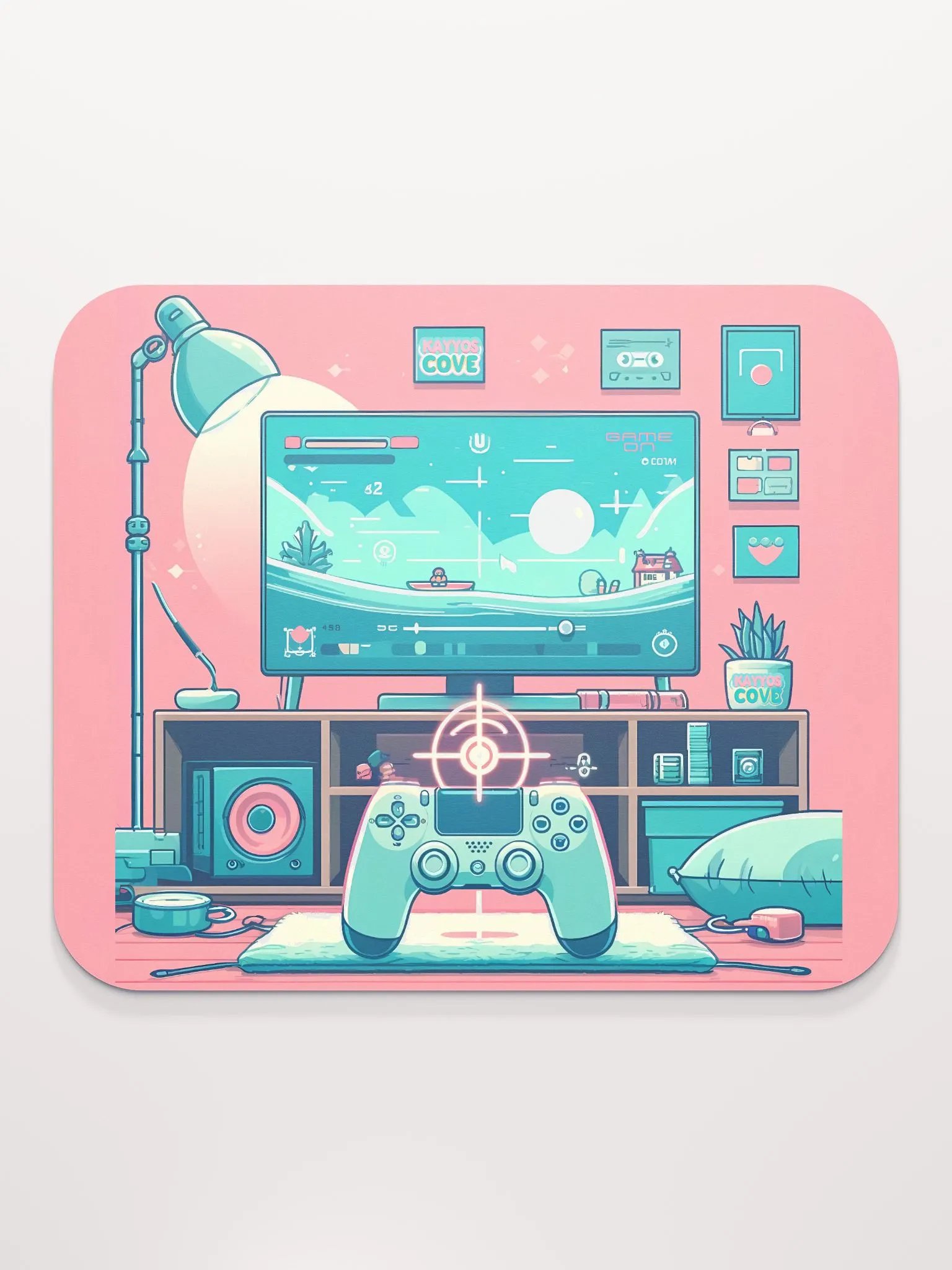 Pastel Player Mouse Pad - Game On Collection product image (2)
