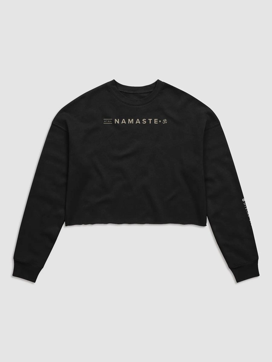 Namaste Warrior Women's Crop Sweatshirt product image (2)