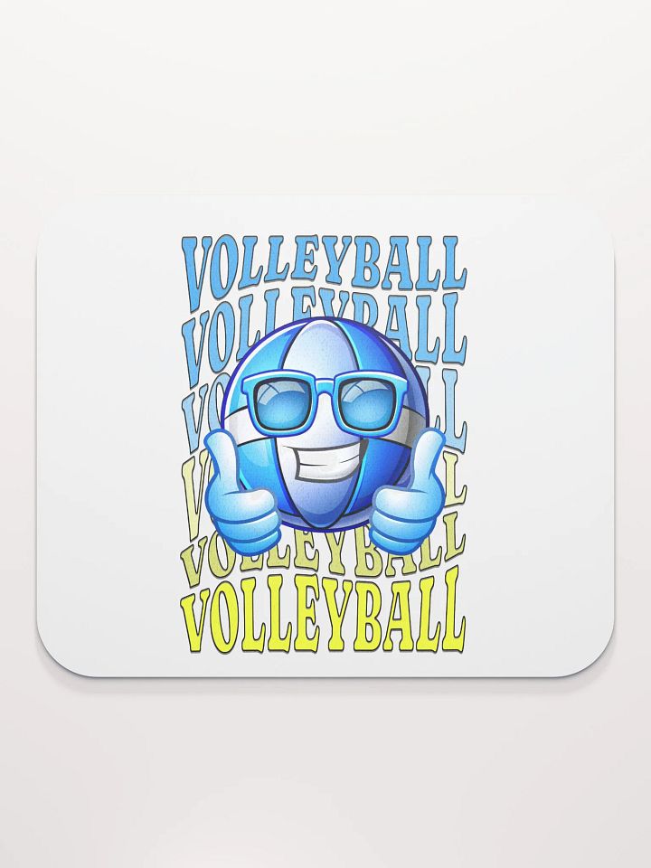 Thumbs Up Volleyball Mouse Pad product image (1)