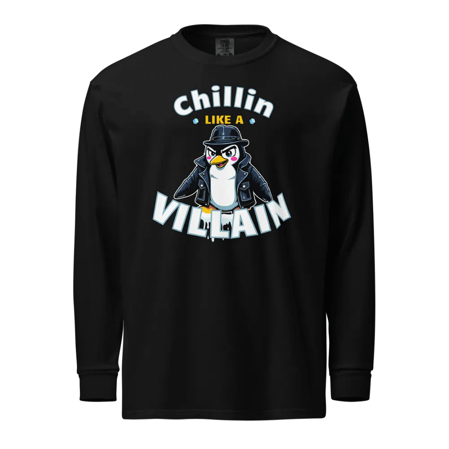 Rebellious Penguin Long Sleeve Shirt product image (1)