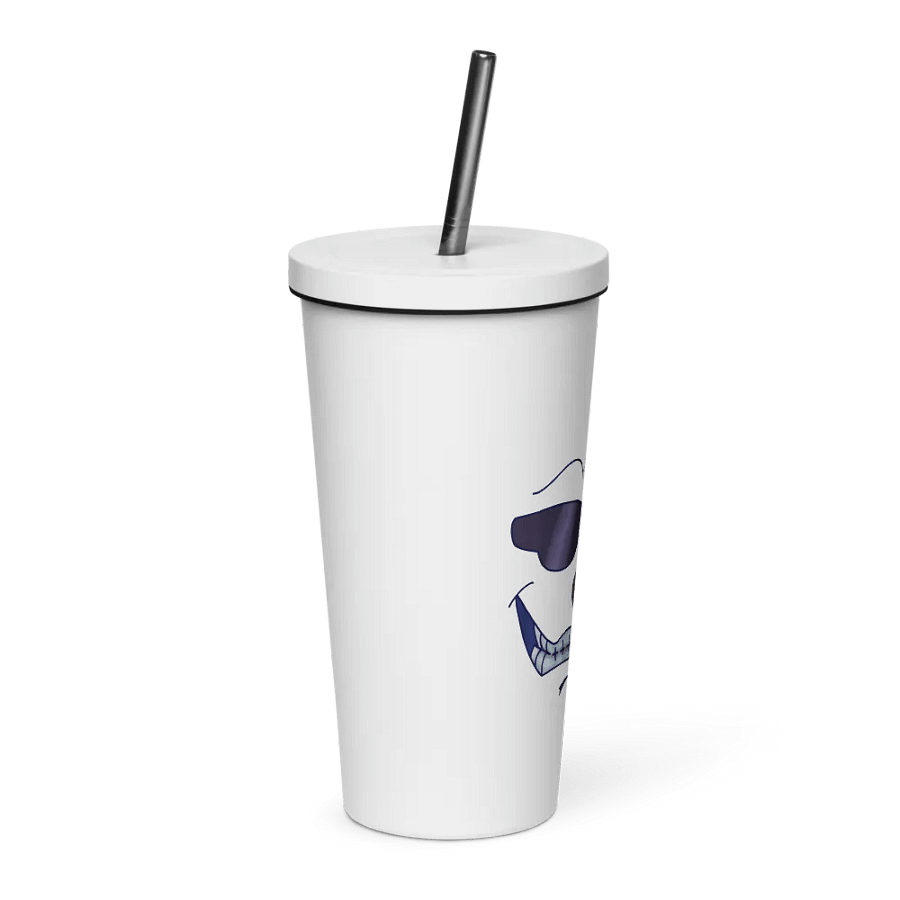 'Cweemy Face V2' - Tumbler With Straw product image (4)