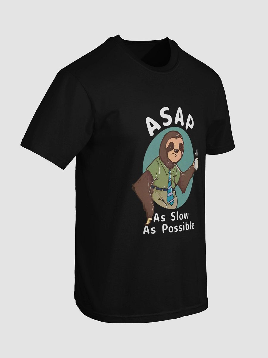 Rise and Grind Sloth Office Tee product image (7)