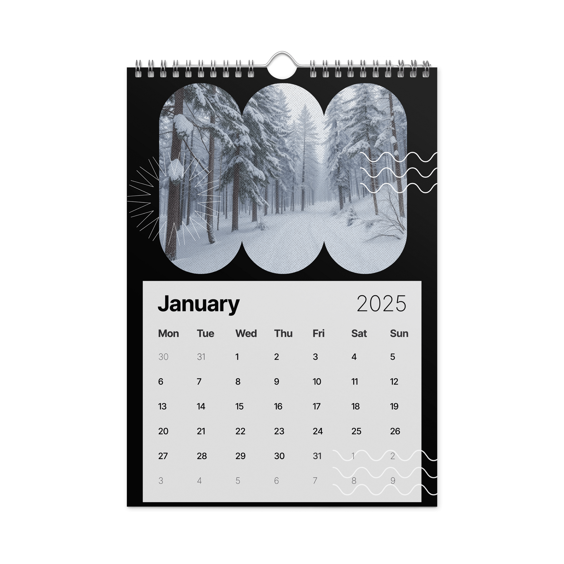 SEASONAL NATURE WALL CALENDAR 2026 product image (6)