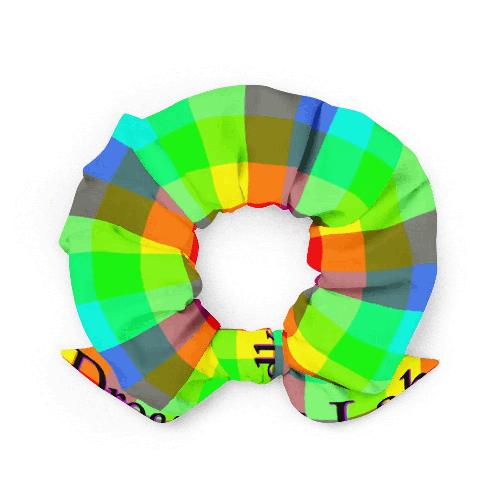 Rainbow Checkers Scrunchy product image (3)