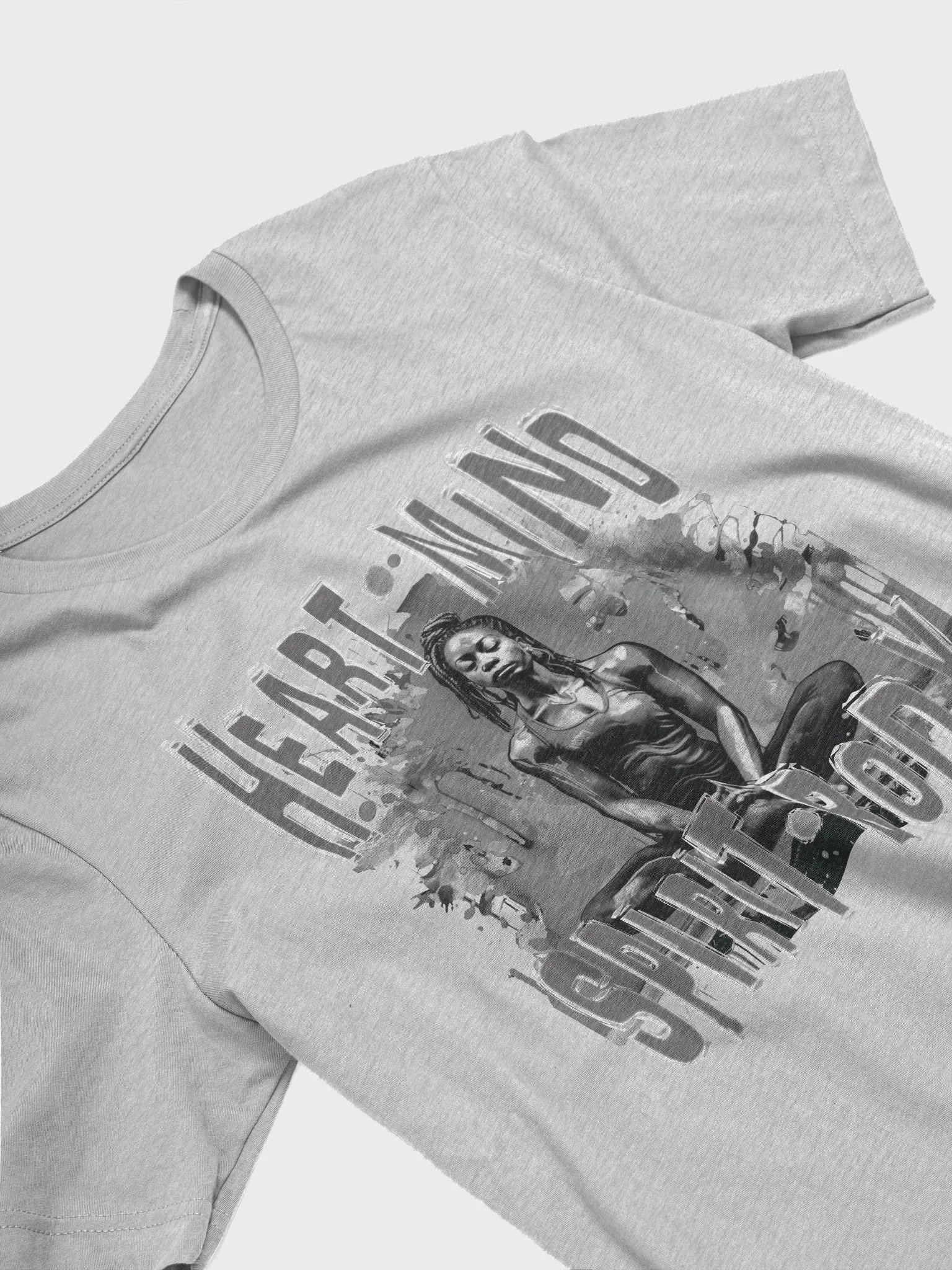 Takes Heart Mind Spirit Body Fitness Meditation Trainer T-Shirt product image (4)