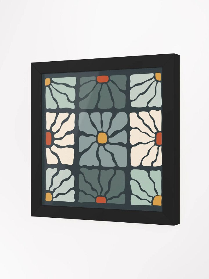 Mosaic Garden - Framed Poster product image (2)