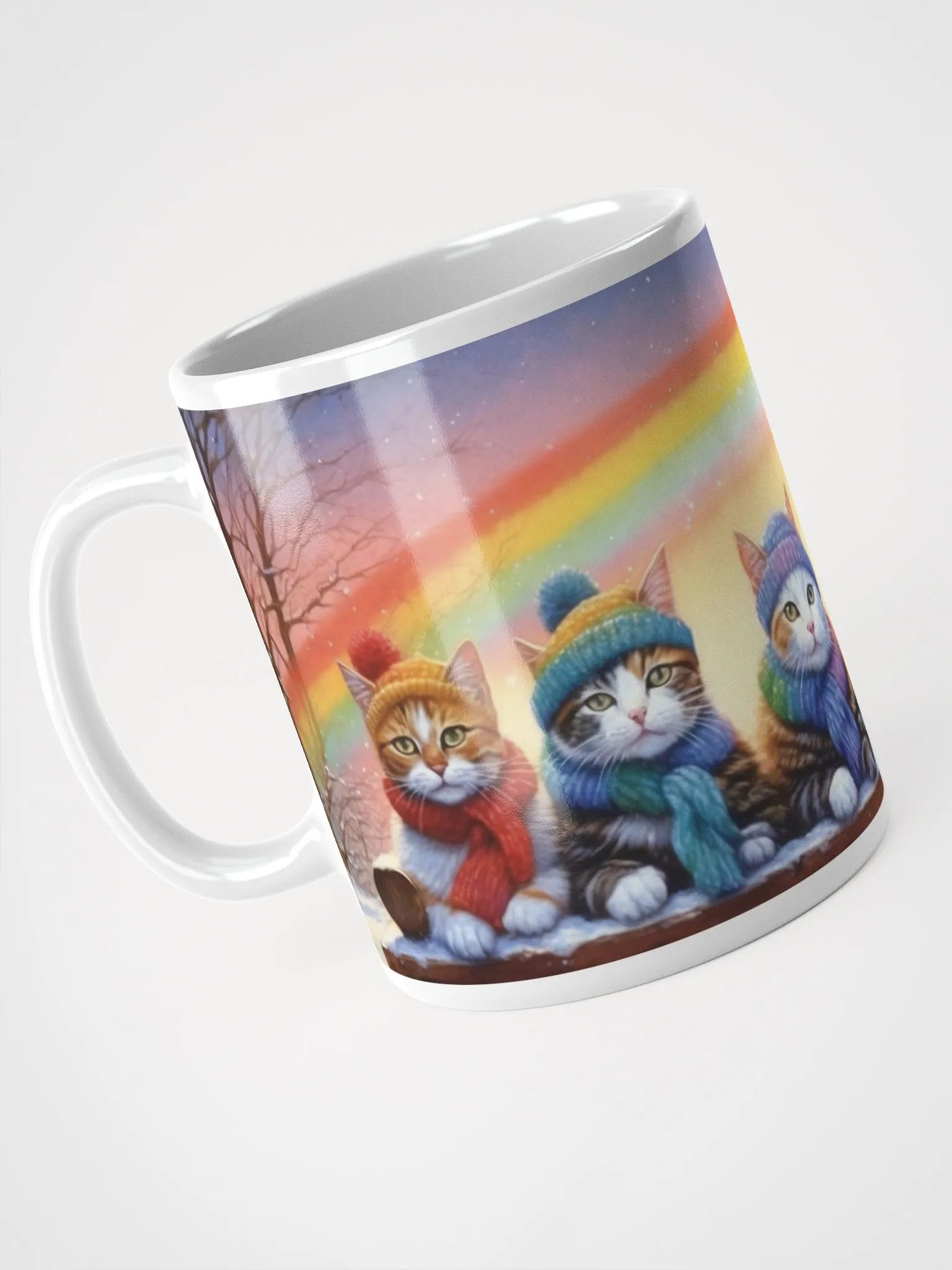 Rainbow and Cats Mug product image (3)