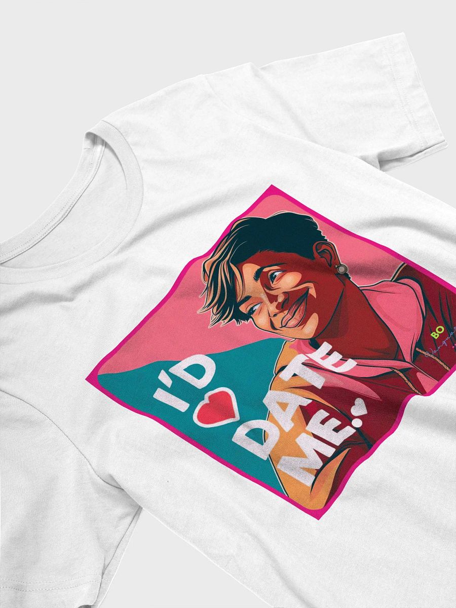 Funny Graphic Tee, Sarcastic T-Shirt, Humorous Unisex Shirt, I'd date me, Gift product image (3)