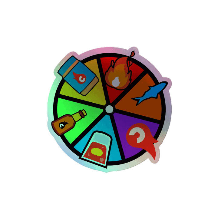 Wheel Holographic Sticker product image (2)
