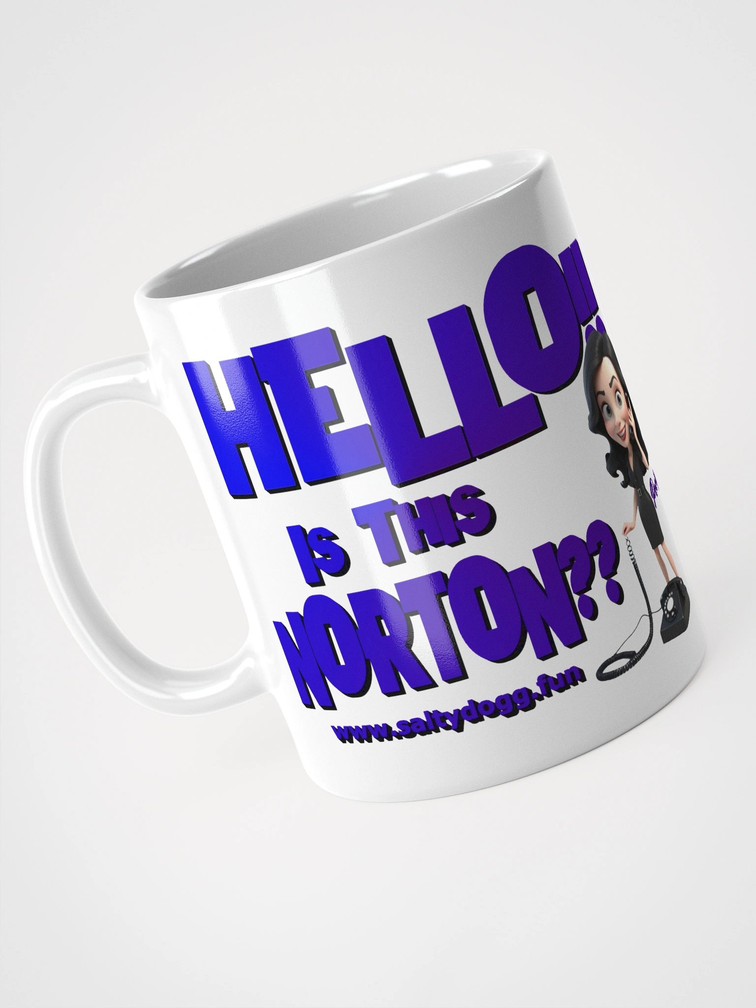Hello is This Norton Mug product image (8)