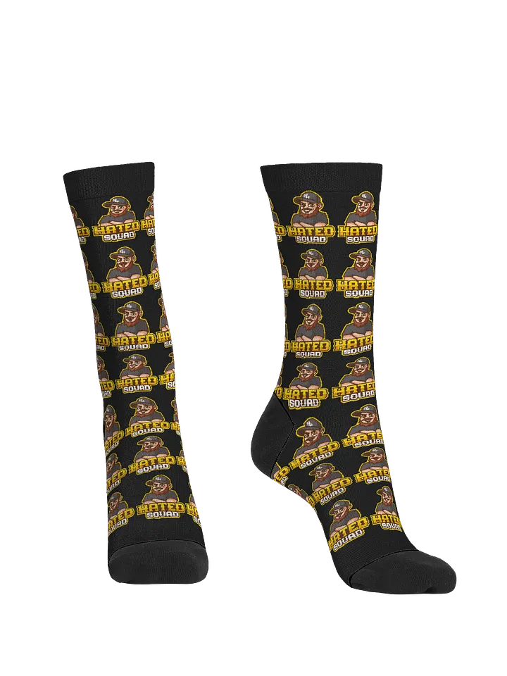Hated Squad Crew Neck Socks product image (2)
