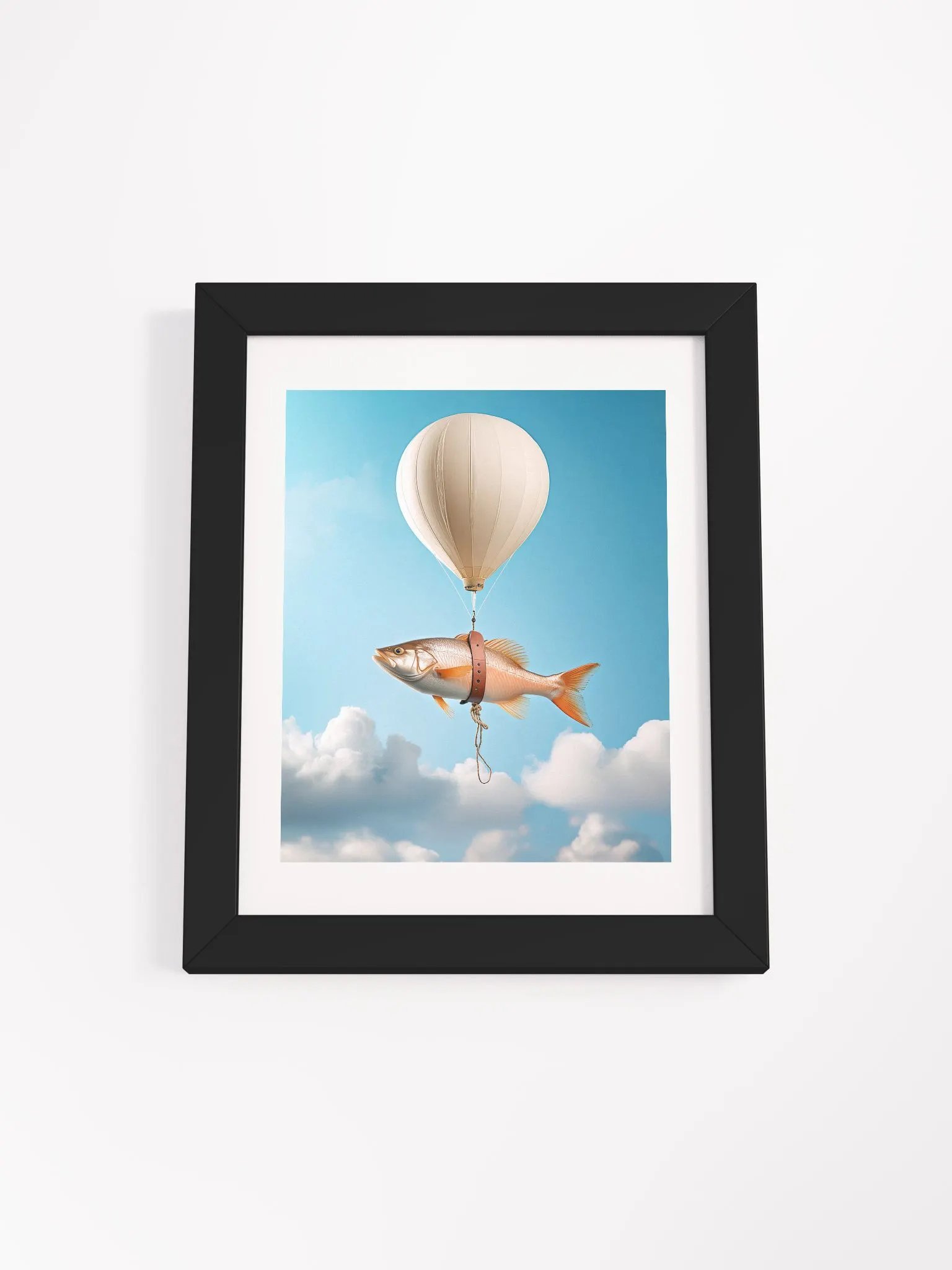 Fish No. 14 Framed High-Quality Matte Print product image (2)