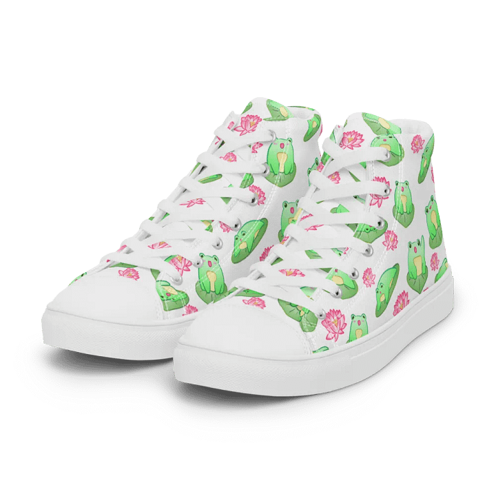 Kawaii Froggie Womens Hightops product image (1)