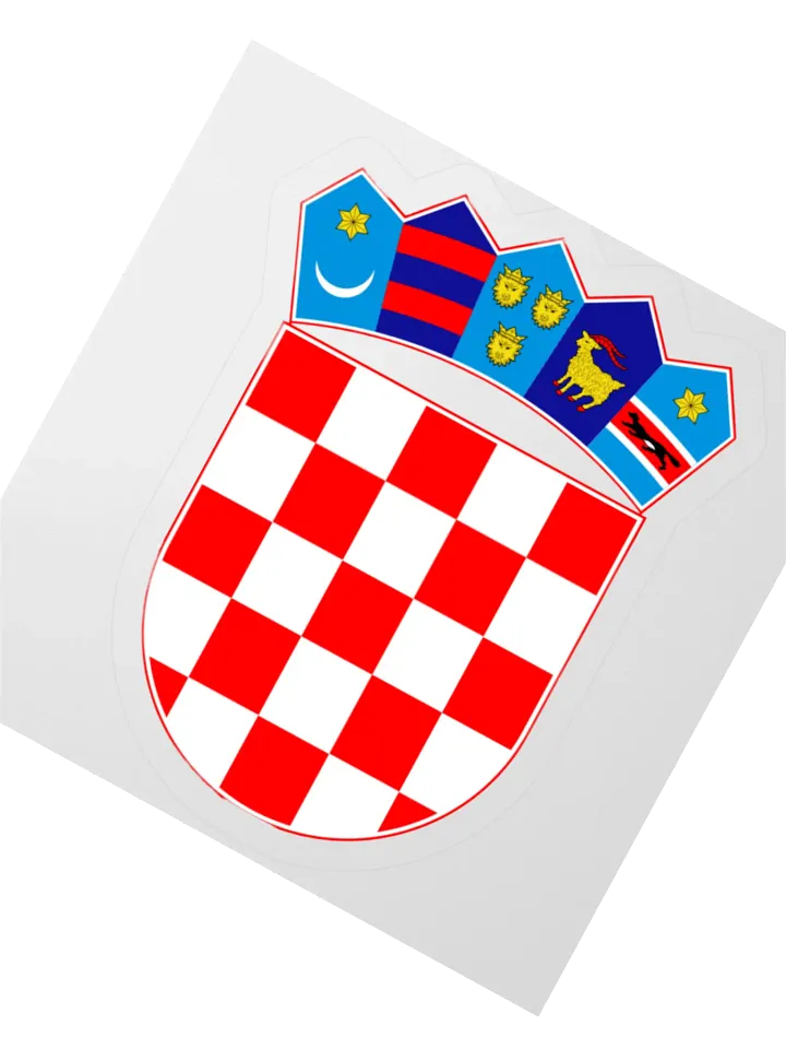 Royal Crest Kiss Cut Stickers product image (4)