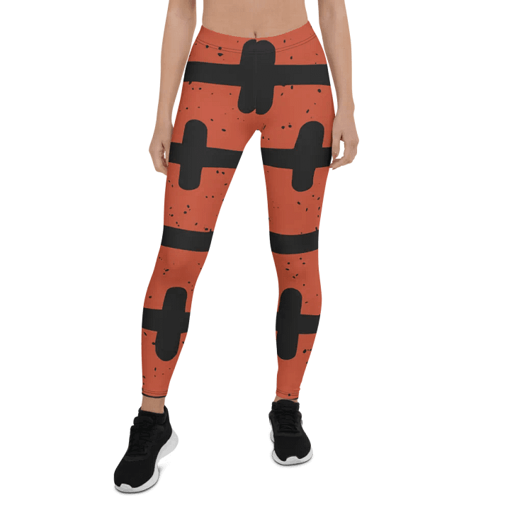 Ethnic Tribal Pattern Leggings – Bold, Cultural & Ultra-Stylish product image (1)