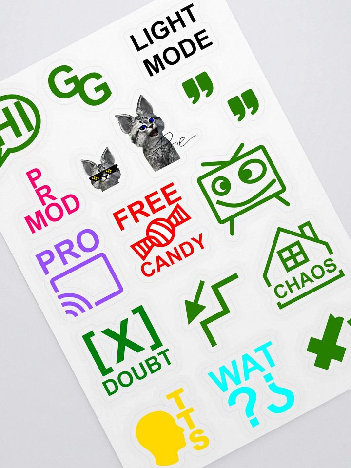 PineBranch Chaos stickers product image (2)