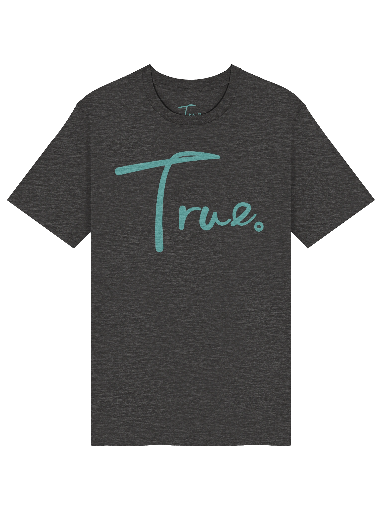 The Daily — in Dark Heather Grey + Dimple Blue (Unisex) product image (2)