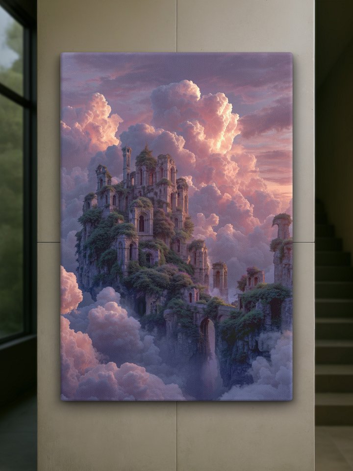 The Cloudspire Sanctuary – Canvas Edition product image (1)