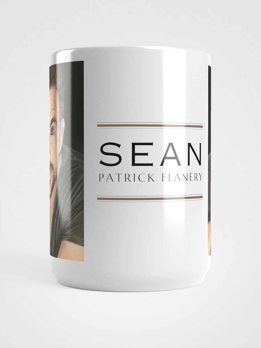 The Lifted Brow – Sean Patrick Flanery Pastel Portrait Mug (15 oz) product image (5)
